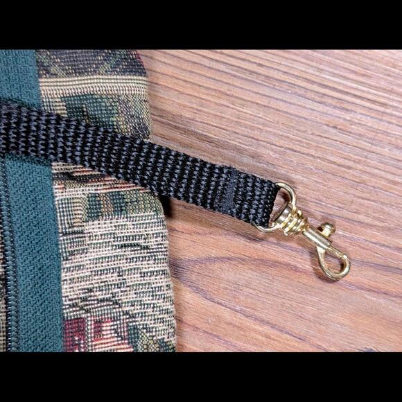 MARTY ENTERPRISES VINTAGE TAPESTRY GOLF HANDBAG - Picture 6 of 8